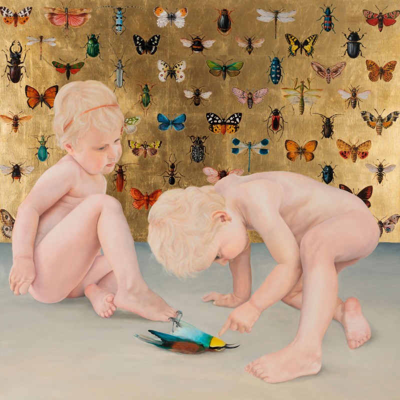 brigitte stenzel himmelfahrt 2009 oel und schlagmetall auf leinwand x cm foto thomas dashuber brigitte stenzel himmelfahrt 2009 oel und schlagmetall auf leinwand x cm foto thomas dashuber